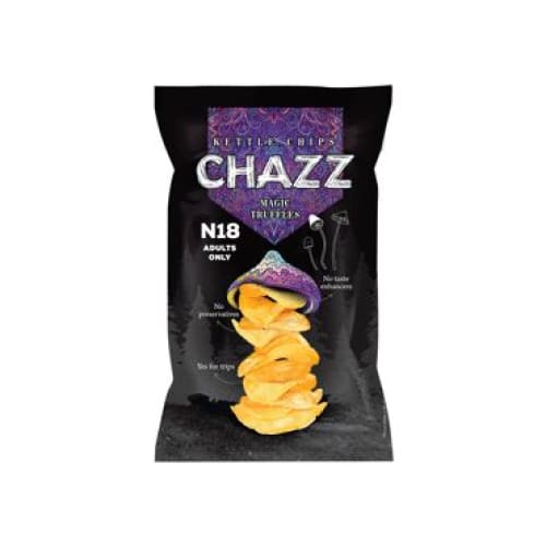 CHAZZ N-18 Potato Chips with Truffles 3.17 oz. (90 g.) - CHAZZ