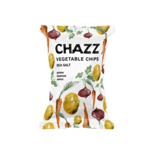 CHAZZ Sea Salt Flavour Vegetable Chips 2.65 oz. (75 g.) - CHAZZ