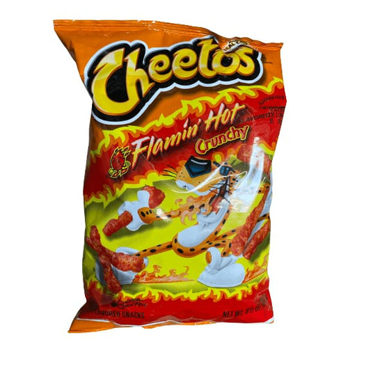 Cheetos Cheetos Crunchy Flamin' Hot Cheese Flavored Snacks, 8.5 oz Bag