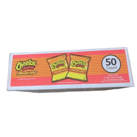 Cheetos Flamin' Hot Crunchy Cheese Flavored Snacks, 50 pk./1 oz. - ShelHealth.Com