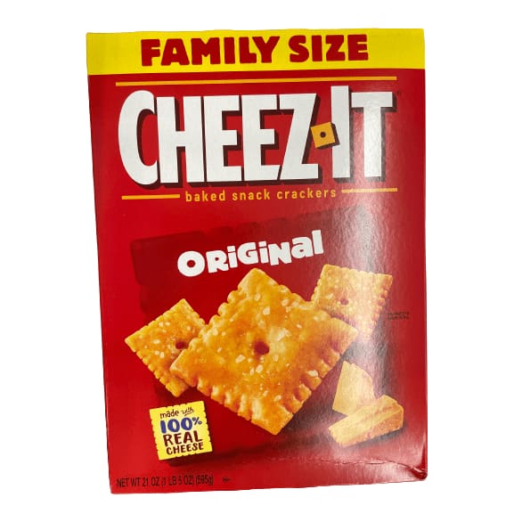 Cheez-It Cheez-It Baked Snack Crackers, Original, 21 oz.