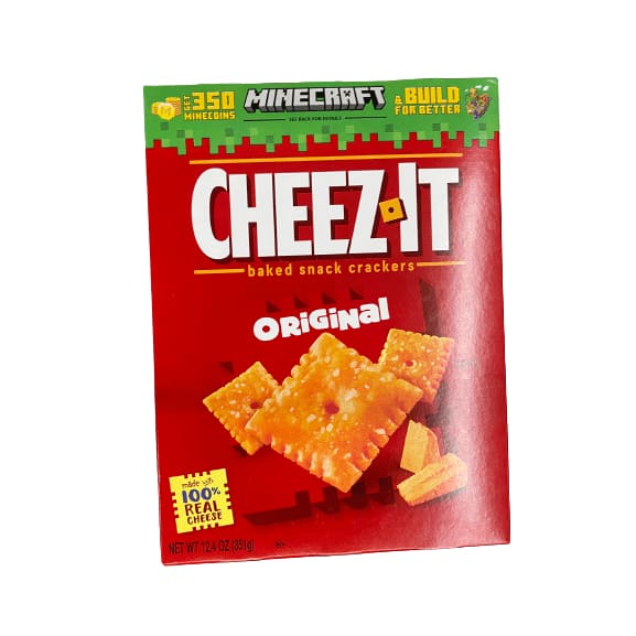 Cheez-It Cheez-It Cheese Crackers, Baked Snack Crackers, Multiple Choice Flavor, 12.4 Oz