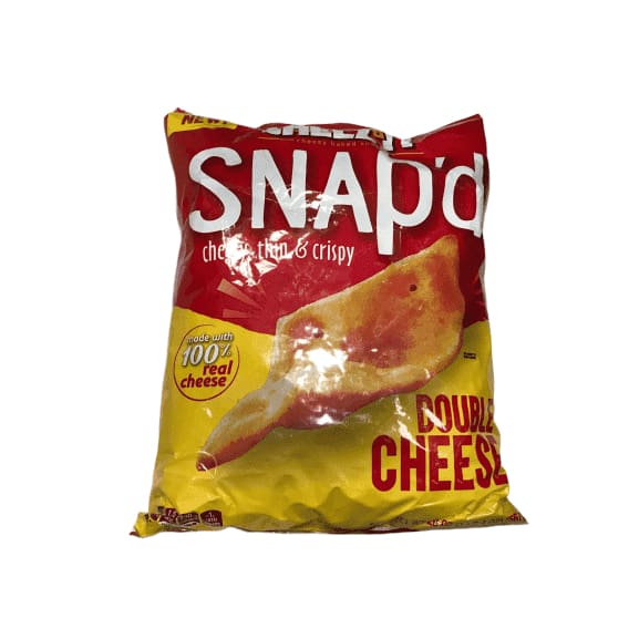 Cheez-It Snap'd, Cheesy Baked Snacks, Double Cheese, 20 Ounces - ShelHealth.Com