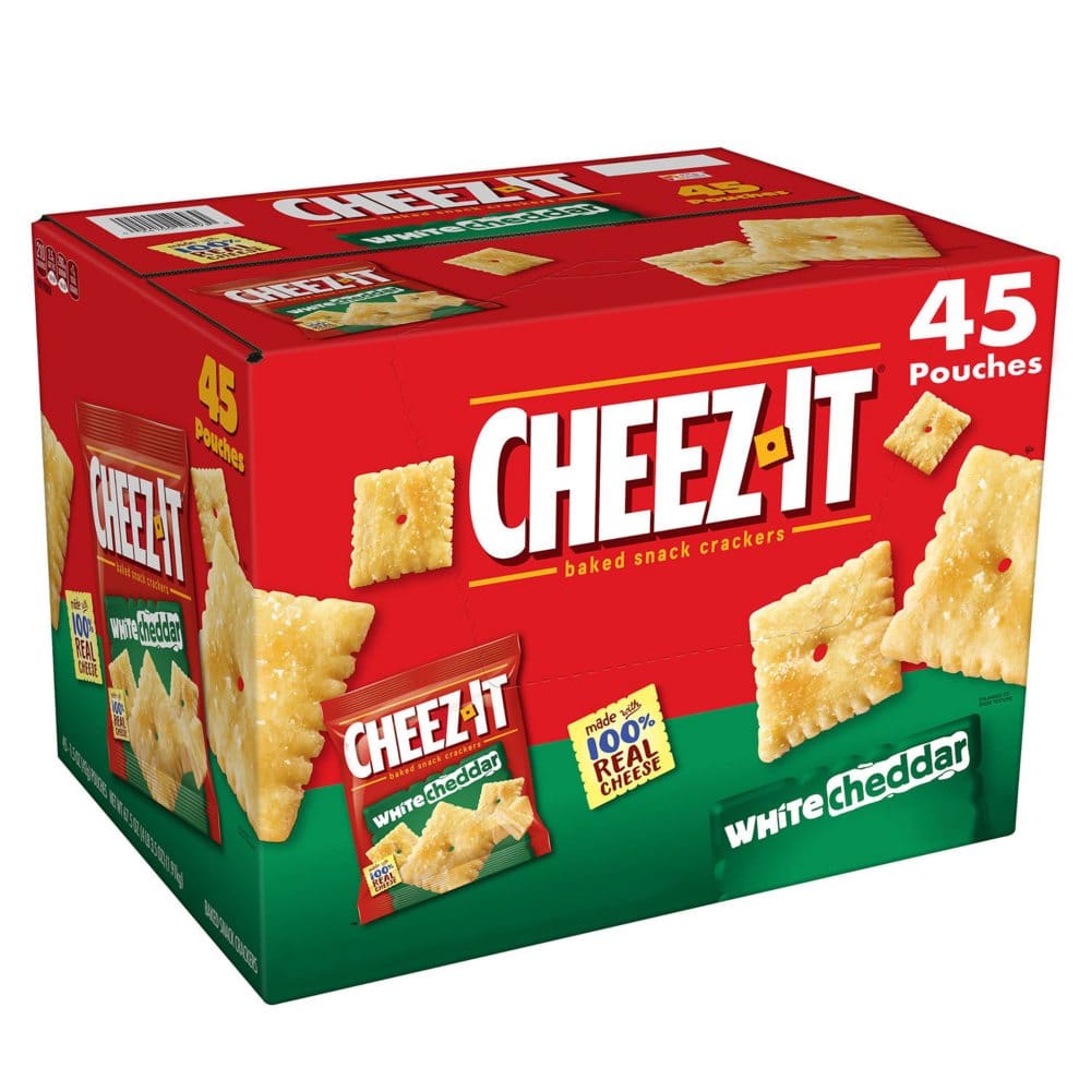 Cheez-It White Cheddar Snack Packs (1.5 oz. 45 pk.) - Emergency Supplies - Cheez-It White