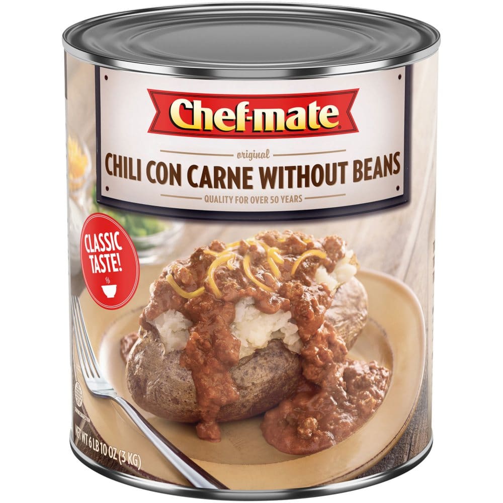 Chef-mate Chili Without Beans (106 oz.) - Canned Foods & Goods - Chef-mate Chili
