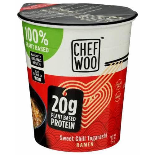 CHEF WOO Grocery > Pantry CHEF WOO: Sweet Chili Togarashi Ramen, 2.5 oz