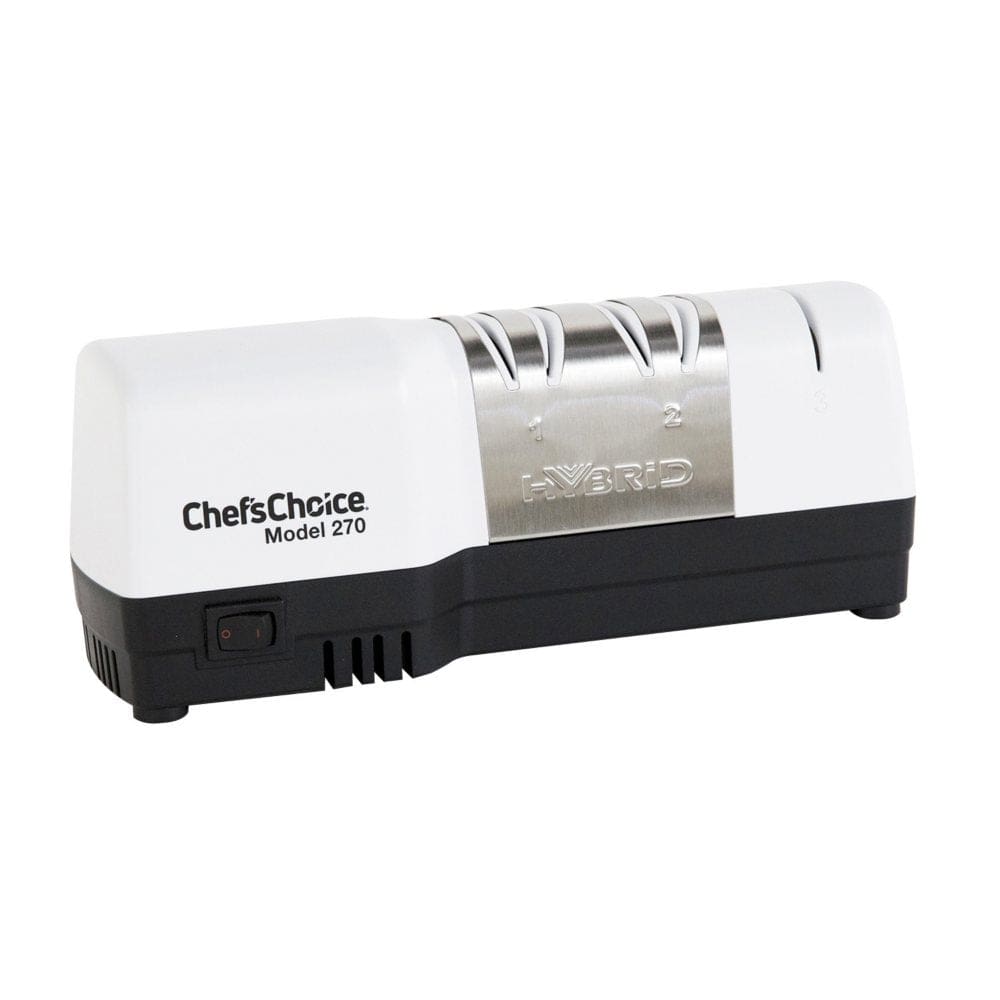 Chef’s Choice 270 3-Stage Hybrid Electric Knife Sharpener for 20-Degree Knives - Cutlery Sets & Kitchen Knives - Chef’s Choice