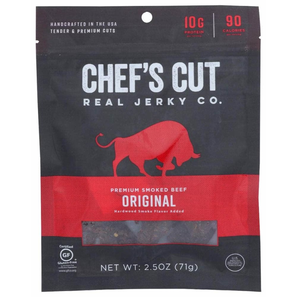 CHEF'S CUT CHEFS CUT Jerky Beef Orgnl, 2.5 oz