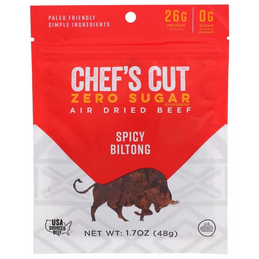 CHEF'S CUT CHEFS CUT Jerky Biltong Spicy Chili, 1.7 oz