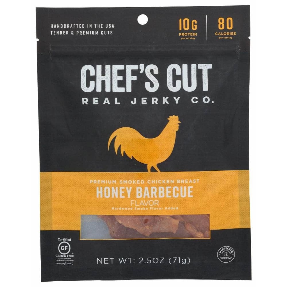 CHEF'S CUT CHEFS CUT Jerky Chkn Honey Bbq, 2.5 oz