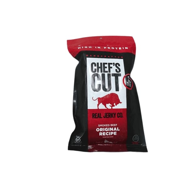 Chef's Cut Real Jerky | Tender Smoked Beef Original Recipe | 7 Oz - ShelHealth.Com