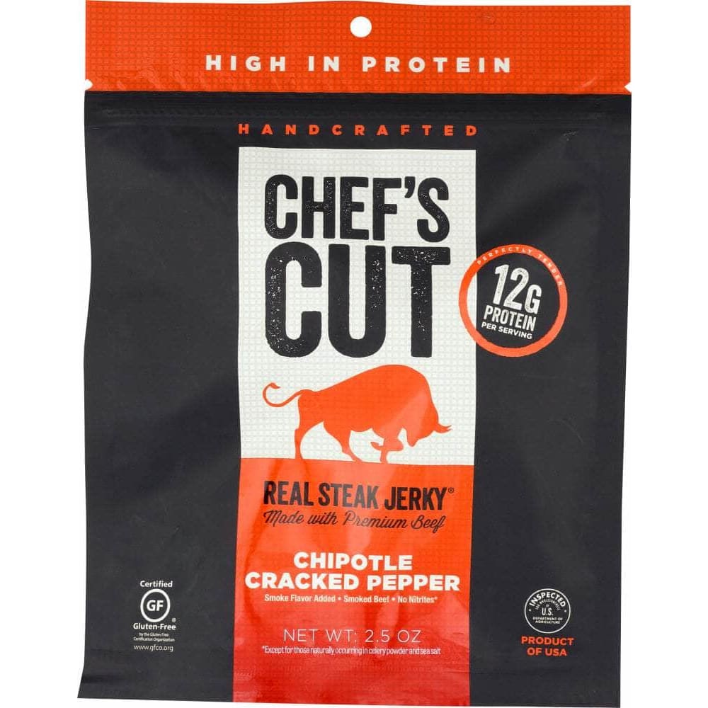 CHEFS CUT Chef'S Cut Real Steak Jerky Chipotle Cracked Pepper, 2.5 Oz