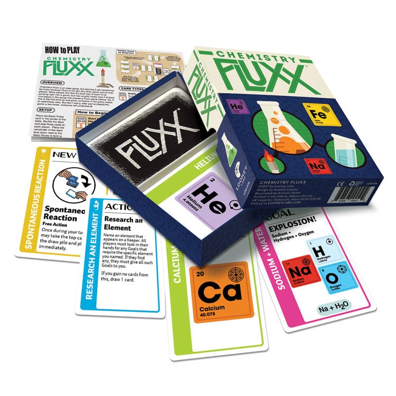 Chemistry Fluxx (Pack of 2) - Science - Looney Labs