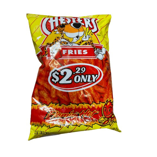 Chester's Chester's Fries Corn Snacks Flamin' Hot Flavored, 4 oz.