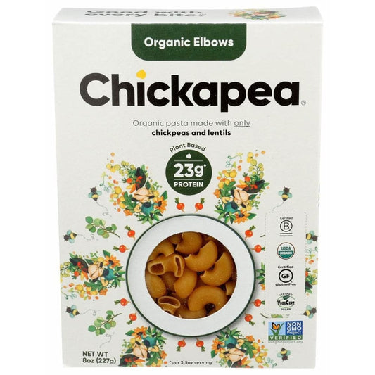 CHICKAPEA Chickapea Pasta Elbows, 8 Oz