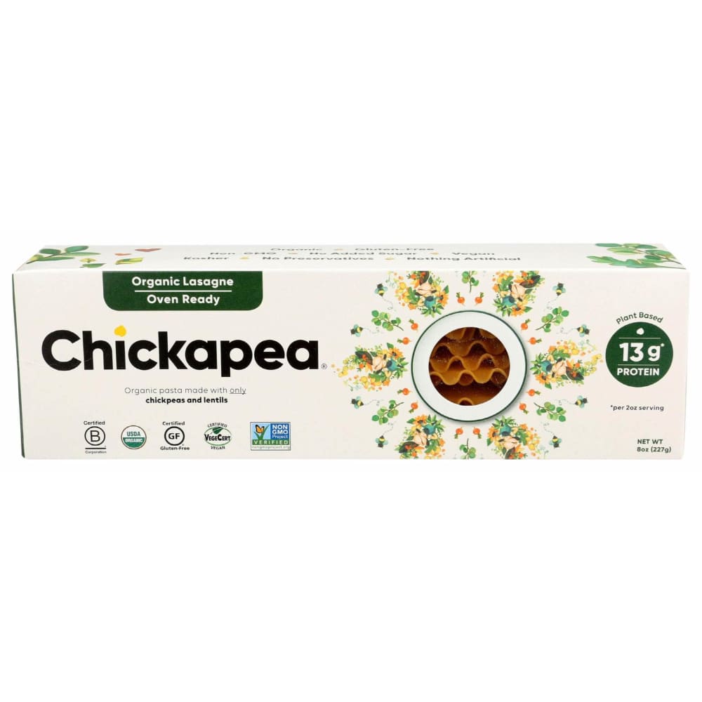 CHICKAPEA Chickapea Pasta Lasagne, 8 Oz