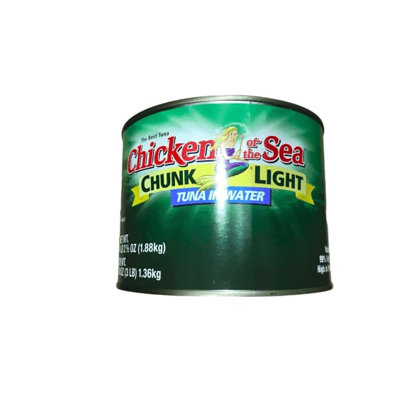 Chicken of the Sea Chunk Light Tuna in Water, 3 LBS - ShelHealth.Com