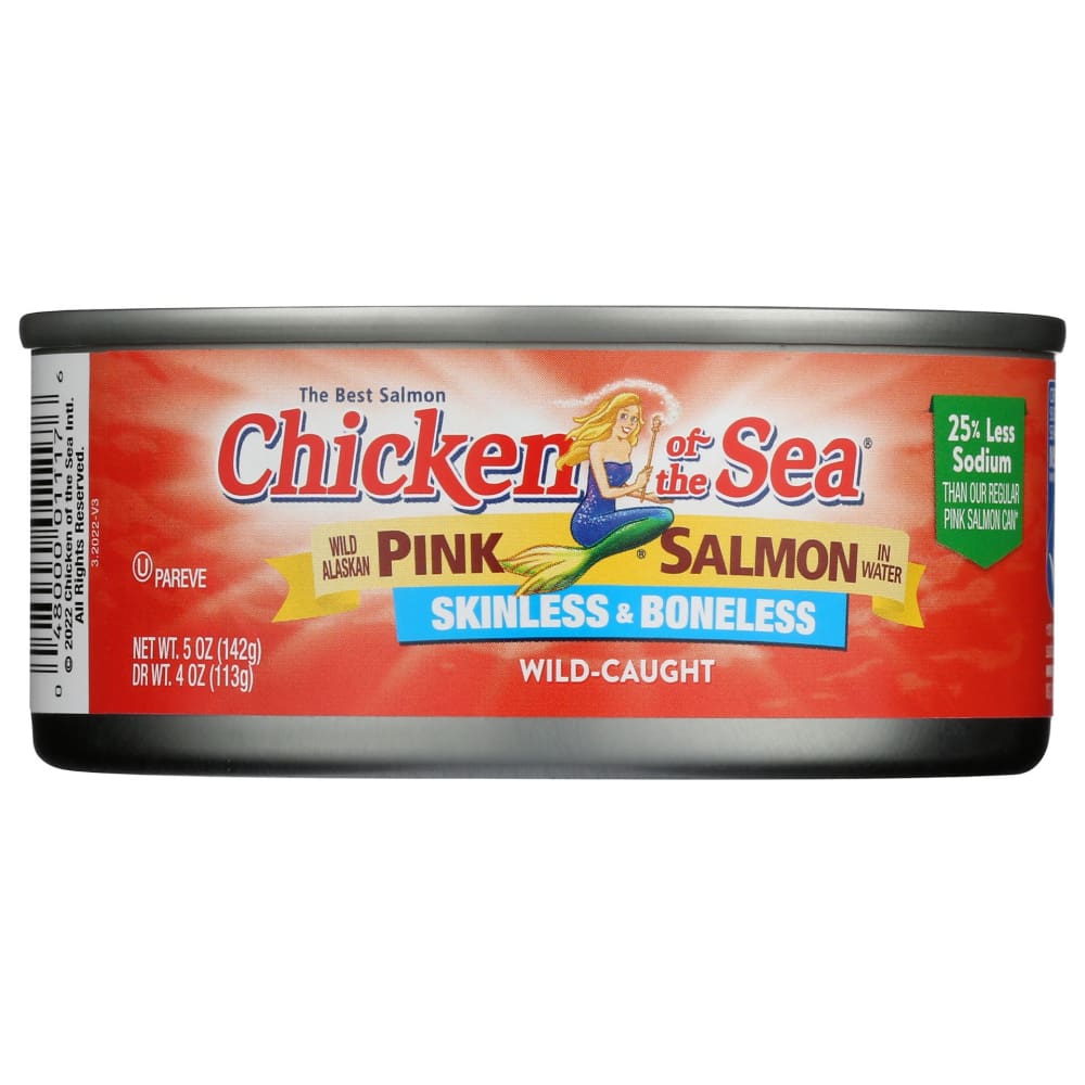 CHICKEN OF THE SEA: Salmon Wild Alaskan Rs Can 5 oz - Grocery > Pantry > Meat Poultry & Seafood - CHICKEN OF THE SEA