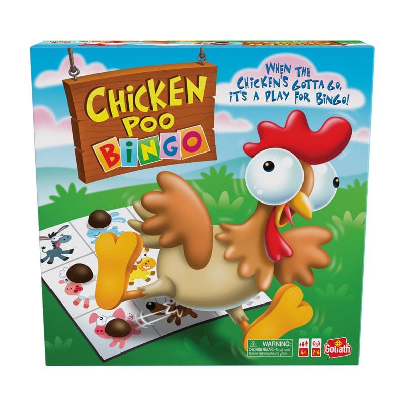 Chicken Poo Bingo (Pack of 2) - Bingo - Pressman Dba Goliath