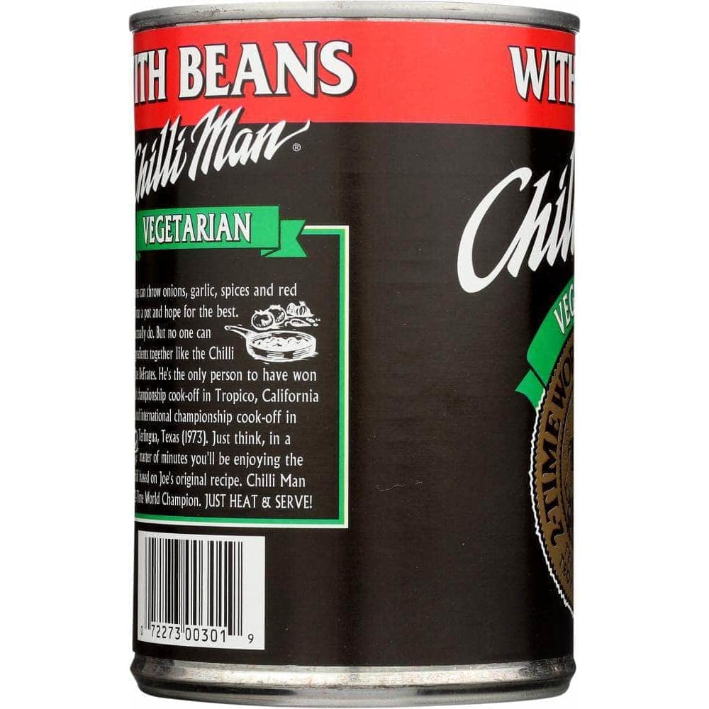 Chilli Man Chilli Man Chili with Beans Vegetarian, 15 oz