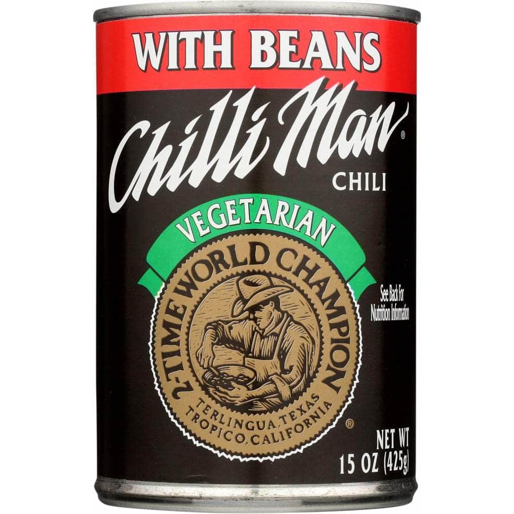 Chilli Man Chilli Man Chili with Beans Vegetarian, 15 oz