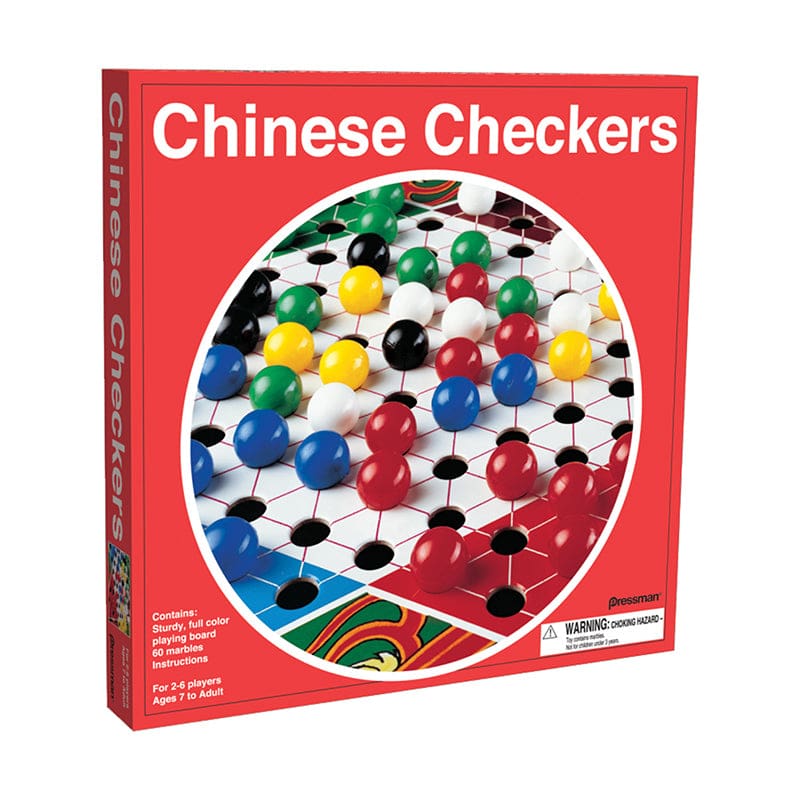Chinese Checkers (Pack of 10) - Classics - Pressman