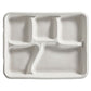 Chinet Savaday Molded Fiber Food Tray 1-compartment 5 X 7 Beige Paper 250/bag 4 Bags/carton - Food Service - Chinet®