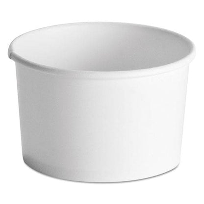 Chinet Squat Paper Food Container Streetside Design 8-10 Oz White 50/pack 20/carton - Food Service - Chinet®