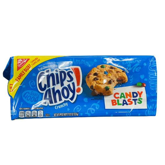 Chips Ahoy! Chips Ahoy! Candy Blast Family Size Cookies, 1 package (18.9 oz)