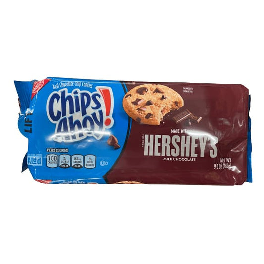 CHIPS AHOY! CHIPS AHOY! Cookies with Hershey's Milk Chocolate, 9.5 oz