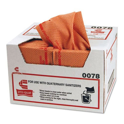 Chix Pro-quat Fresh Guy Food Service Towels Heavy Duty 12.5 X 17 Red 150/carton - Janitorial & Sanitation - Chix®