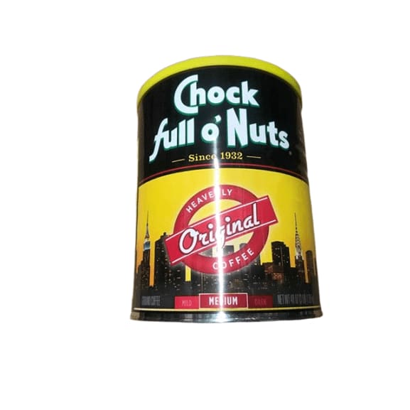 Chock Full O' Nuts Heavenly Original Coffee - 48 Oz. - ShelHealth.Com