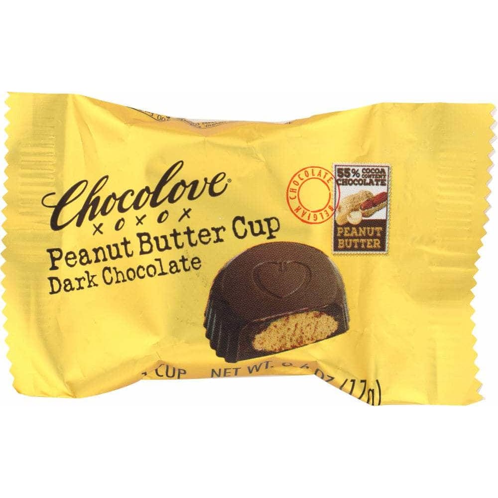 Chocolove Chocolove Peanut Butter Cups Dark Chocolate, 0.6 oz