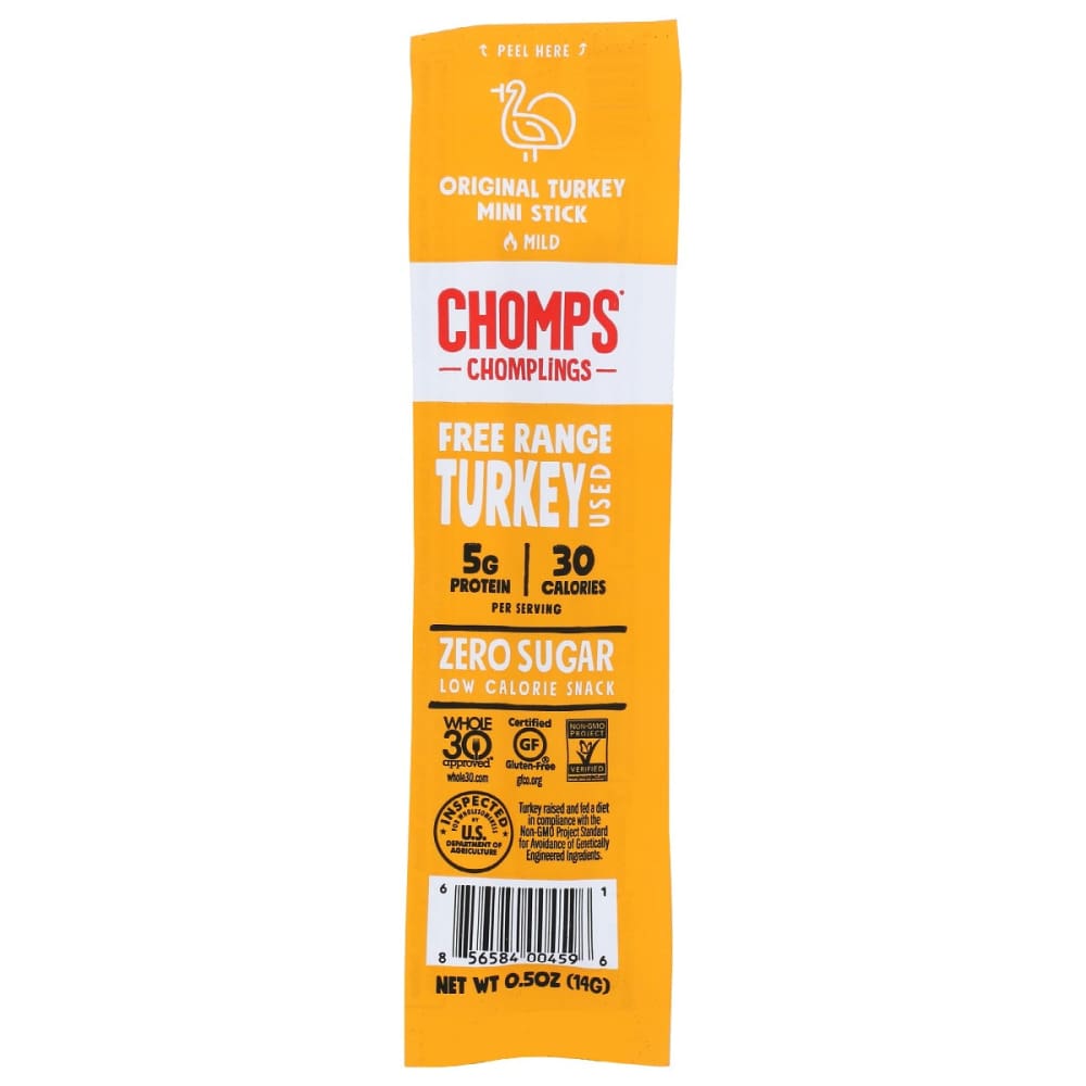 CHOMPS: Turkey Stick Original 0.5 oz - Grocery > Snacks - CHOMPS