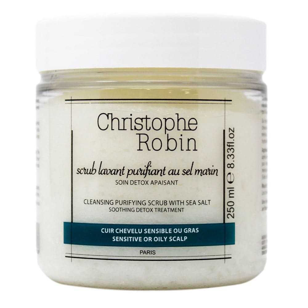 Christophe Robin Cleansing Purifying Scrub With Sea Salt - Hair Treatments - Christophe Robin