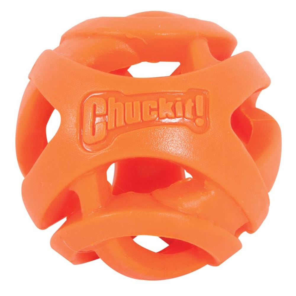 Chuckit! Breathe Right Dog Toy Fetch Ball Orange Medium - Pet Supplies - Chuckit!
