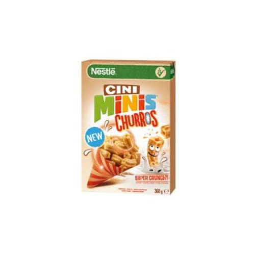 CINI-MINIS CHURROS NESTLE Cinnamon Cereals 12.35 oz. (350 g.) - Nestle
