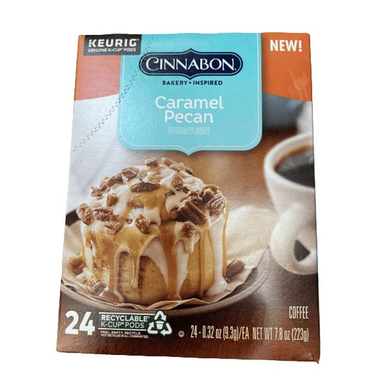 Cinnabon Cinnabon Caramel Pecan Coffee, Keurig Single Serve K-Cup Pods, 24 Count