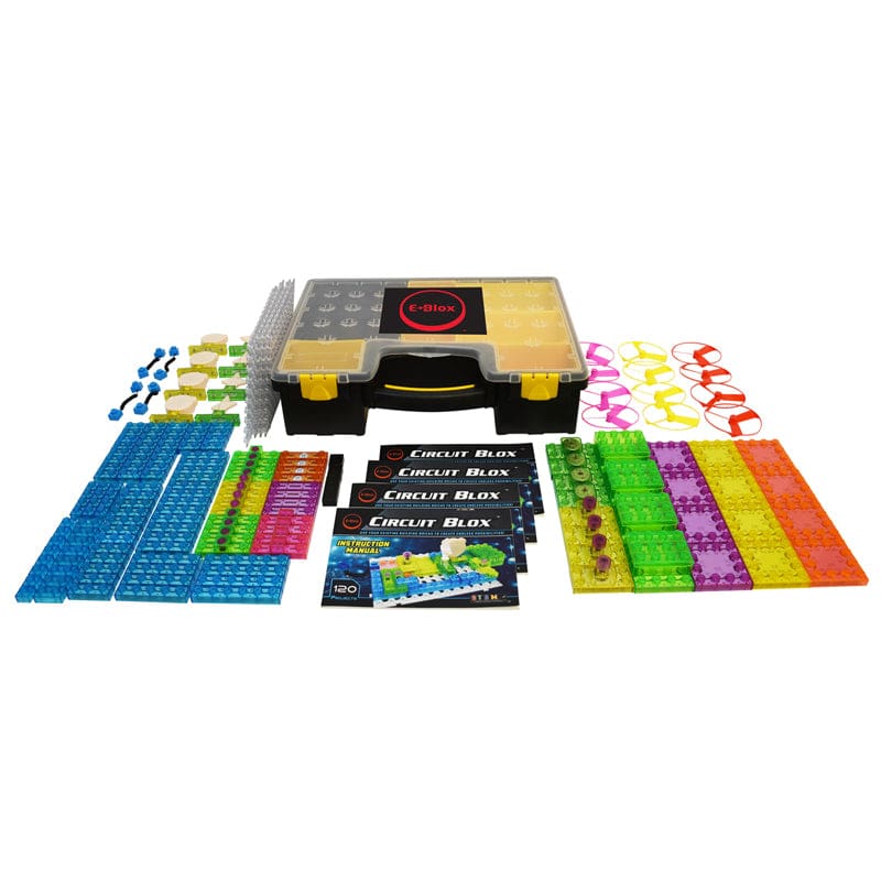 Circuit Blox 120 Classroom Set - Blocks & Construction Play - E-blox Inc.
