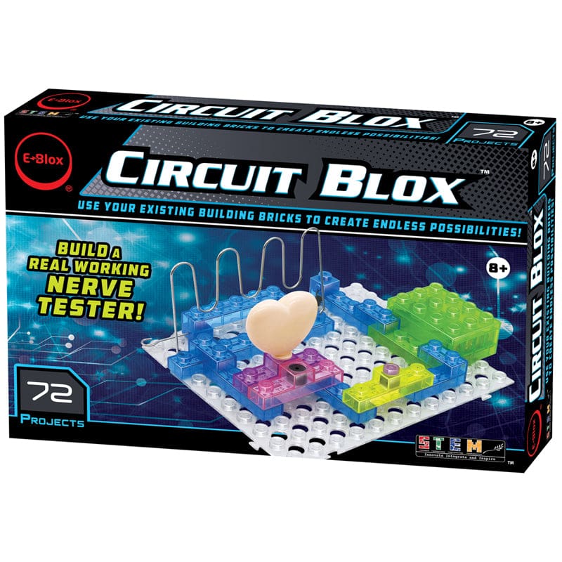 Circuit Blox 72 - Blocks & Construction Play - E-blox Inc.