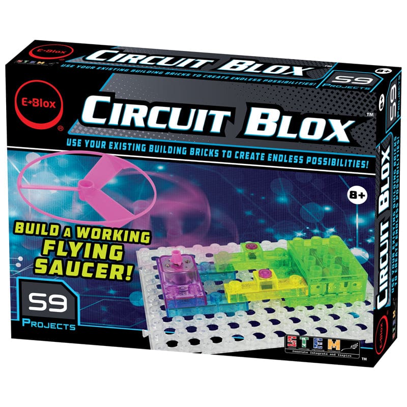 Circuit Blox Individual Set 59 Projects - Blocks & Construction Play - E-blox Inc.