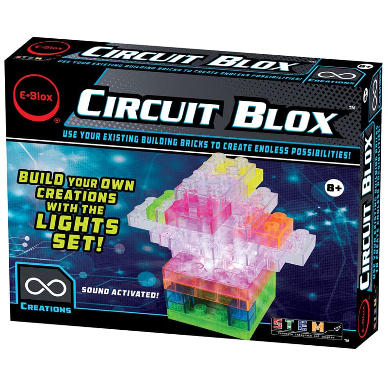 Circuit Blox Lights Starter - Blocks & Construction Play - E-blox Inc.