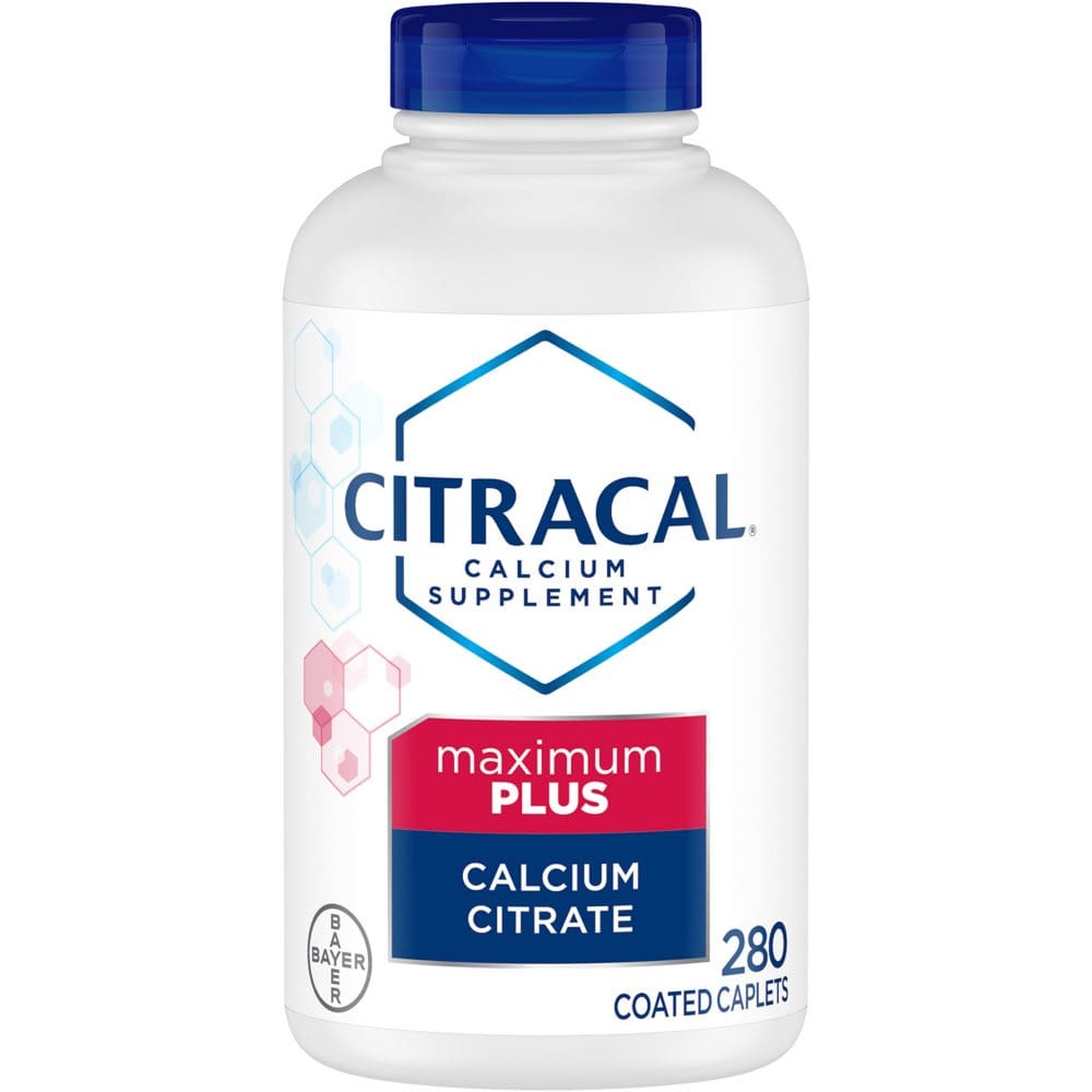 Citracal Calcium Citrate Caplets + D3 (280 ct.) - HSA & FSA - Medicine Cabinet - Citracal