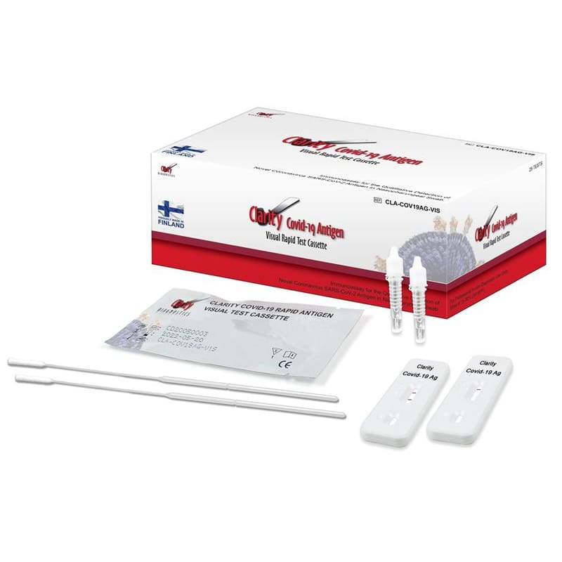 Clarity Diagnostics Covid 19 Antigen Rapid Test Box of 25 - Item Detail - Clarity Diagnostics