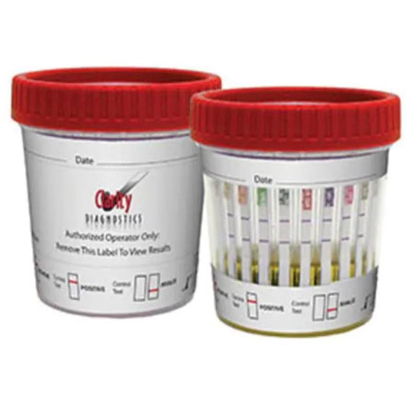 Clarity Diagnostics Drug Test 11 Panel Clia Waived No Thc Box of 25 - Lab Supplies >> Drug Testing - Clarity Diagnostics