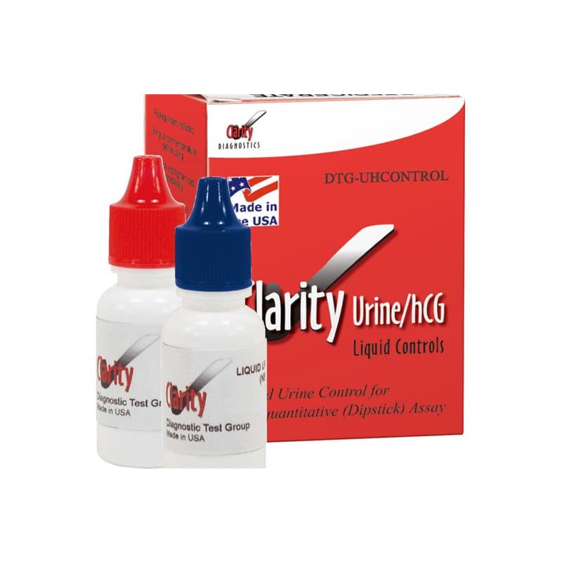 Clarity Diagnostics Clarity Urine/Hcg Liquid Control 3X15Ml Box of 3 - Item Detail - Clarity Diagnostics
