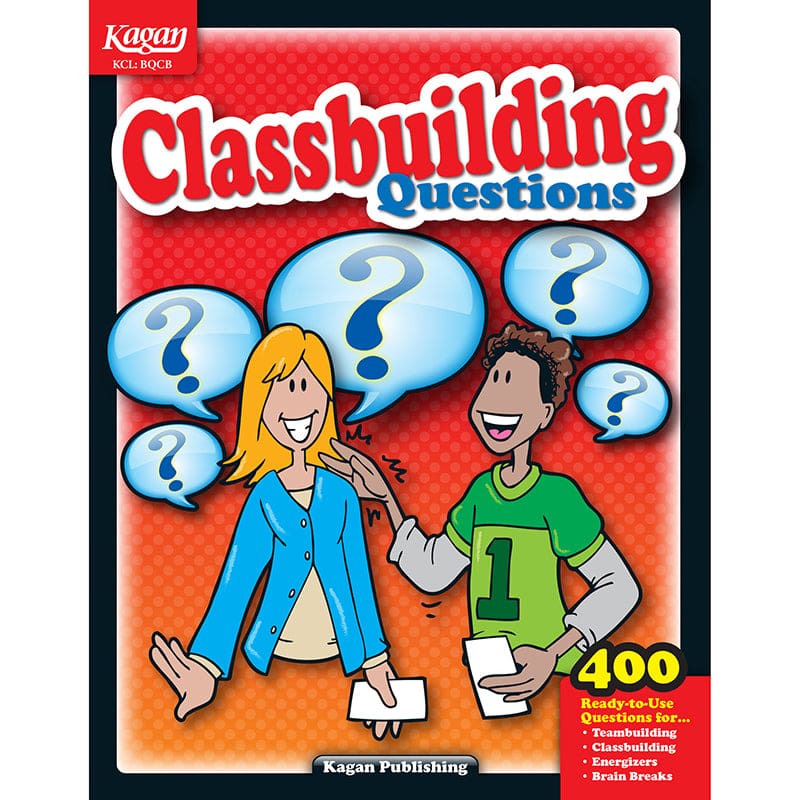 Class Building Questions (Pack of 2) - Classroom Activities - Kagan Publishing