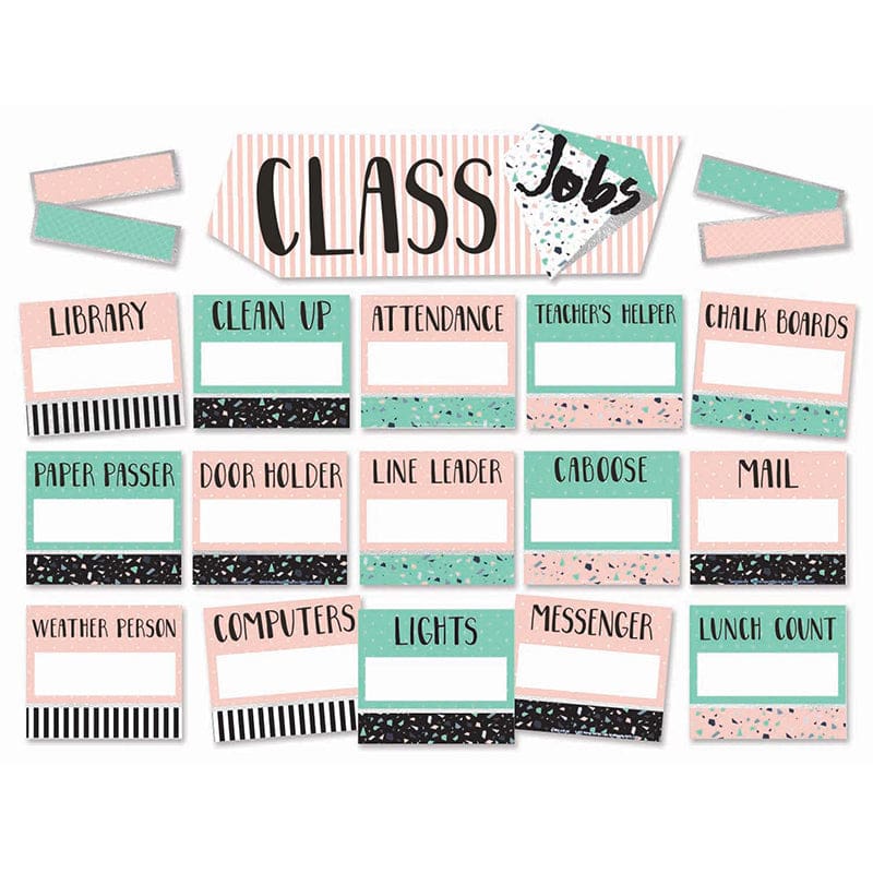 Class Jobs Mini Bulletin Board St Simply Sassy (Pack of 6) - Miscellaneous - Eureka