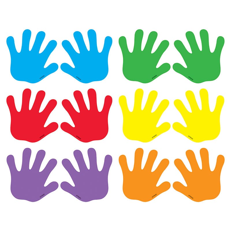 Classic Accents Handprints Mini Variety Pks (Pack of 10) - Accents - Trend Enterprises Inc.