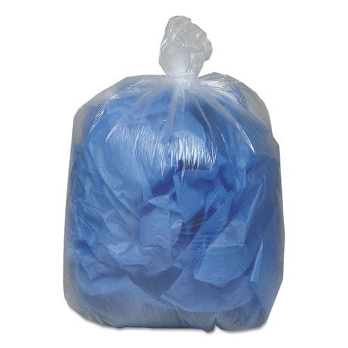 Classic Clear Linear Low-density Can Liners 56 Gal 0.9 Mil 43 X 47 Clear 10 Bags/roll 10 Rolls/carton - Janitorial & Sanitation - Classic